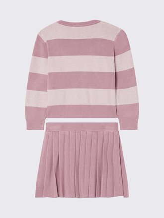 Liu Jo KF6056 MS49I Maglia+gonna DDX07 light lilac