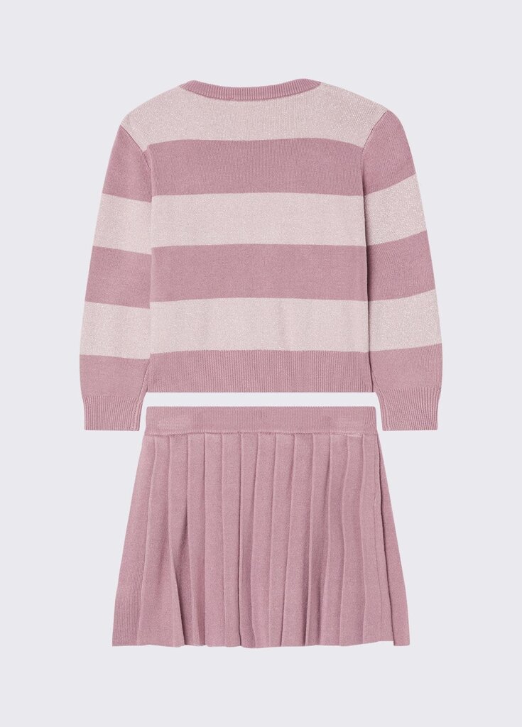Liu Jo KF6056 MS49I Maglia+gonna DDX07 light lilac