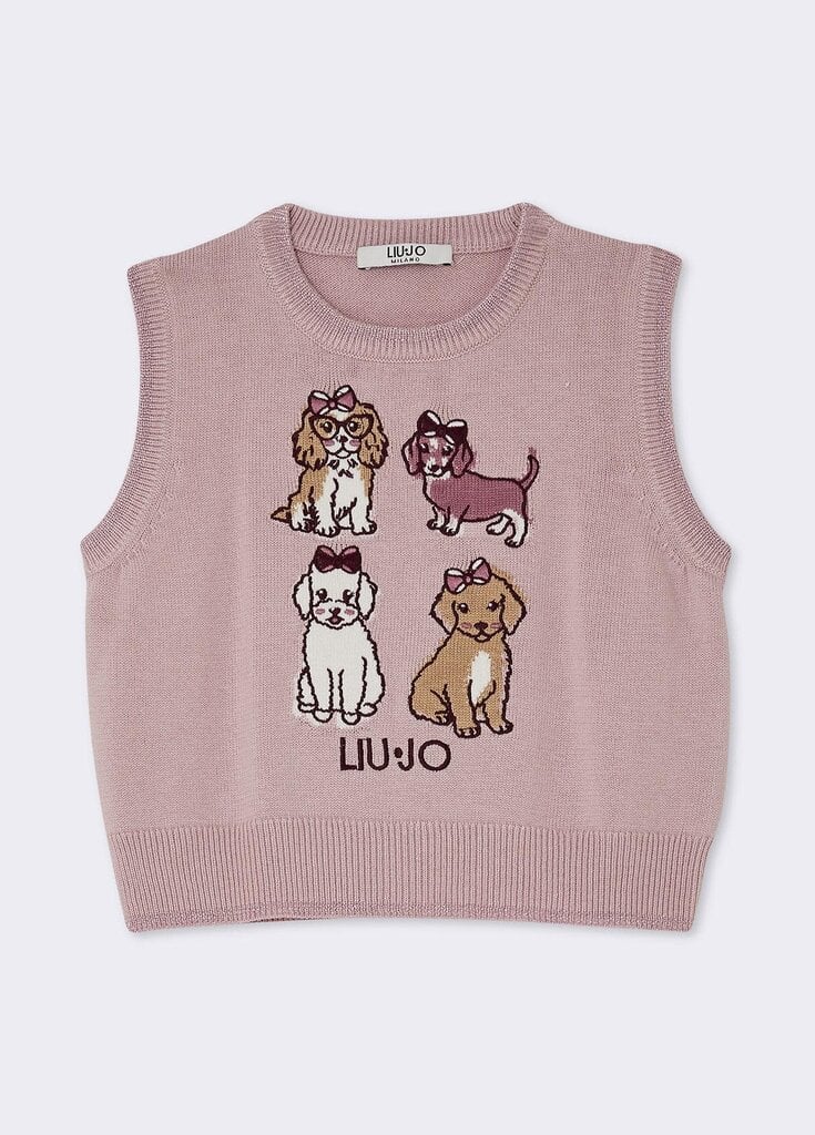 Liu Jo KF6058 MA07E Maglia L9396 lilac/puppy
