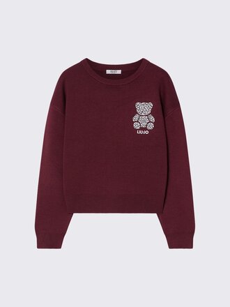 Liu Jo GF6158 MS49I Maglia chiusa X0189 ruby red