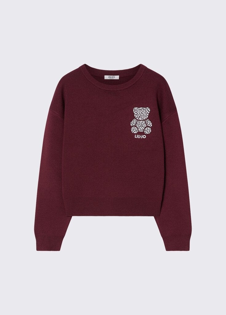 Liu Jo GF6158 MS49I Maglia chiusa X0189 ruby red