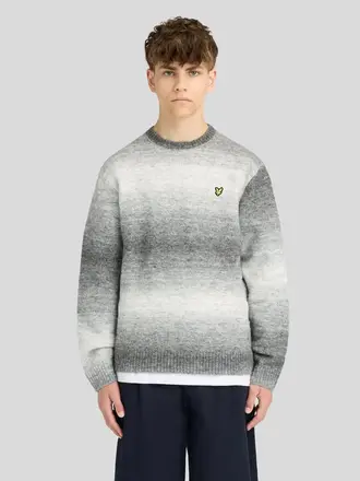 Lyle & Scott KNB2503V Crew neck jumper W129 grey