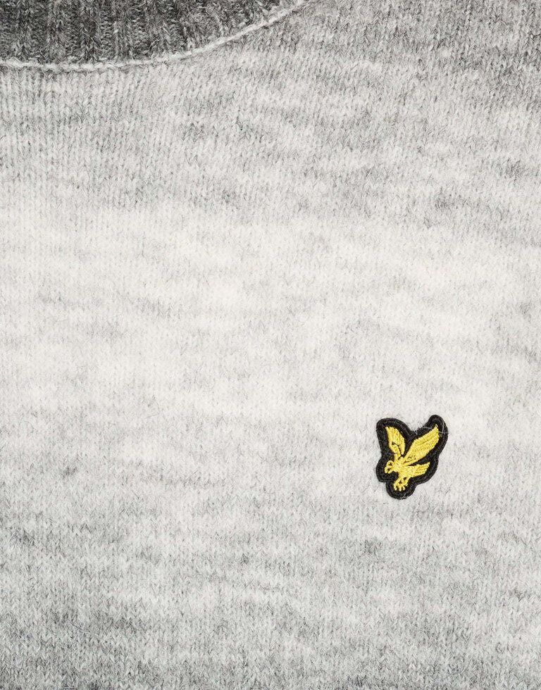 Lyle & Scott KNB2503V Crew neck jumper W129 grey