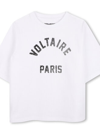 Zadig & Voltaire X60794 T-Shirt korte mouwen wit