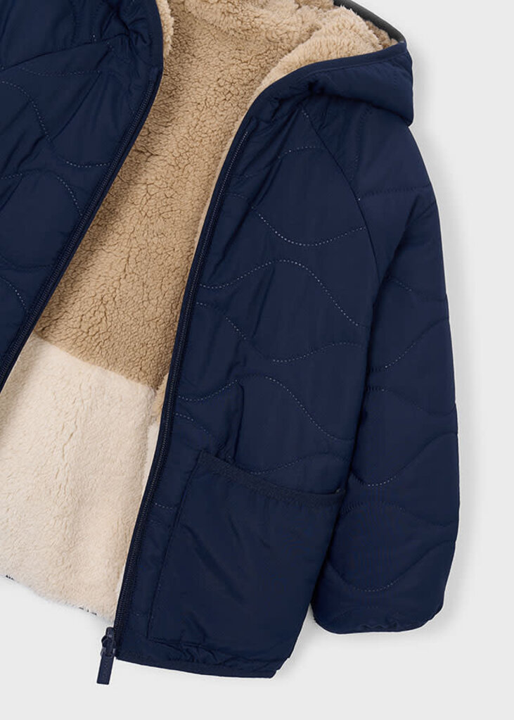 Mayoral 4470 Reversible coat 044 Ink