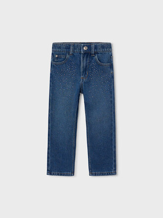 Mayoral 4520 Printed long denim pants 035 medium