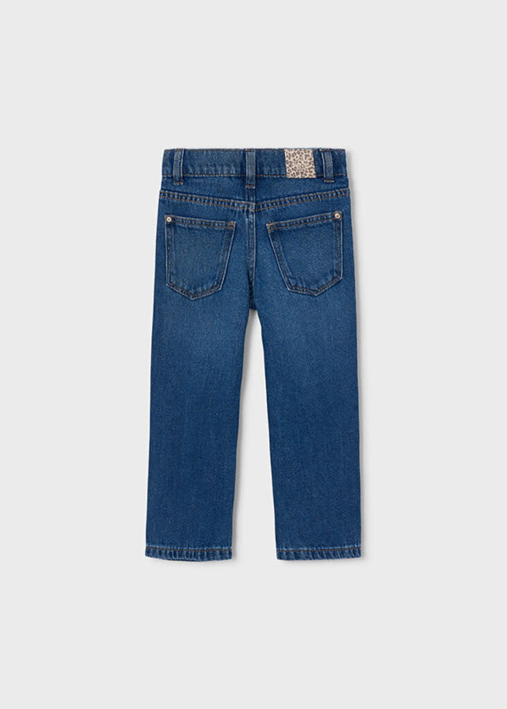 Mayoral 4520 Printed long denim pants 035 medium