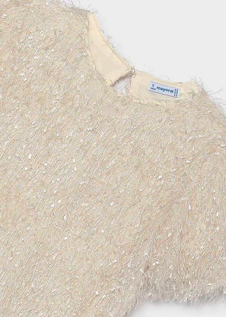 Mayoral 7067 Fringend top 044 oat