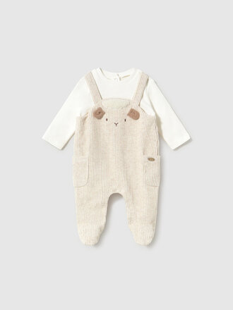 Mayoral 2660 Cord rompers 065 milk