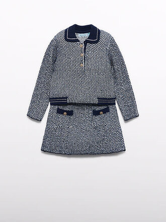 Abel & Lula 5596 Tricot skirt 006 Blue