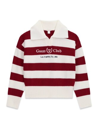 Guess J6BR14 Z1348 Ls Sweater jaquard stripes
