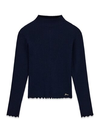 Guess J6BR29 Z1931 Ls Midi sweater blakened blue