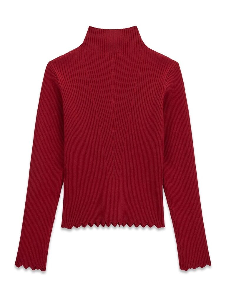Guess J6BR29 Z1931 Ls Midi sweater chili red