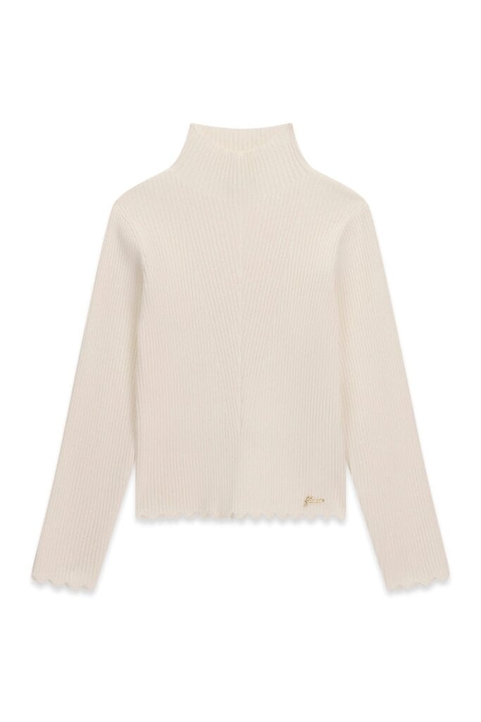 Guess J6BR29 Z1931 Ls Midi sweater cream white