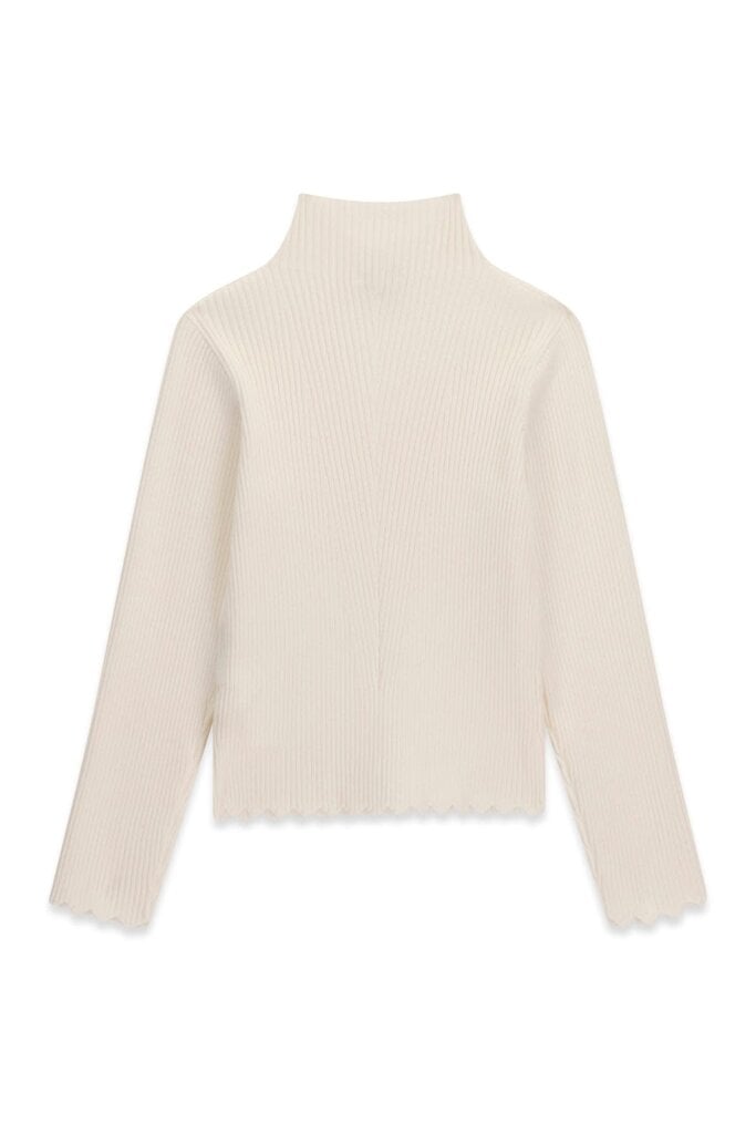 Guess J6BR29 Z1931 Ls Midi sweater cream white