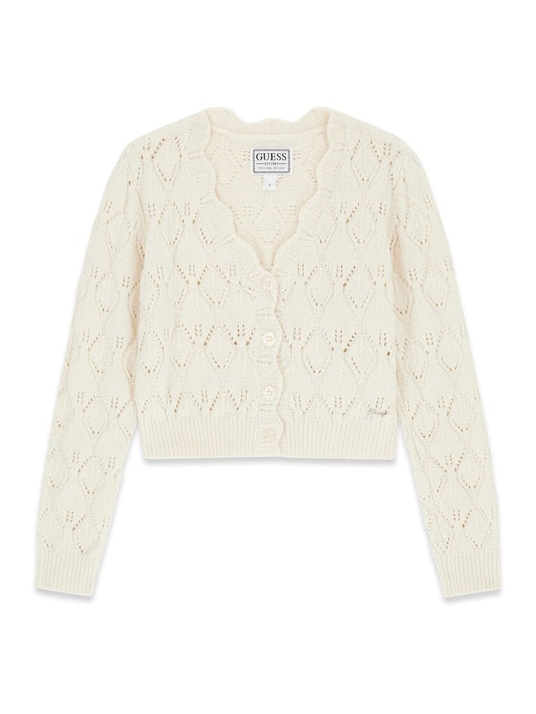 Guess J6YR08 Z0840 Cardigan cream white
