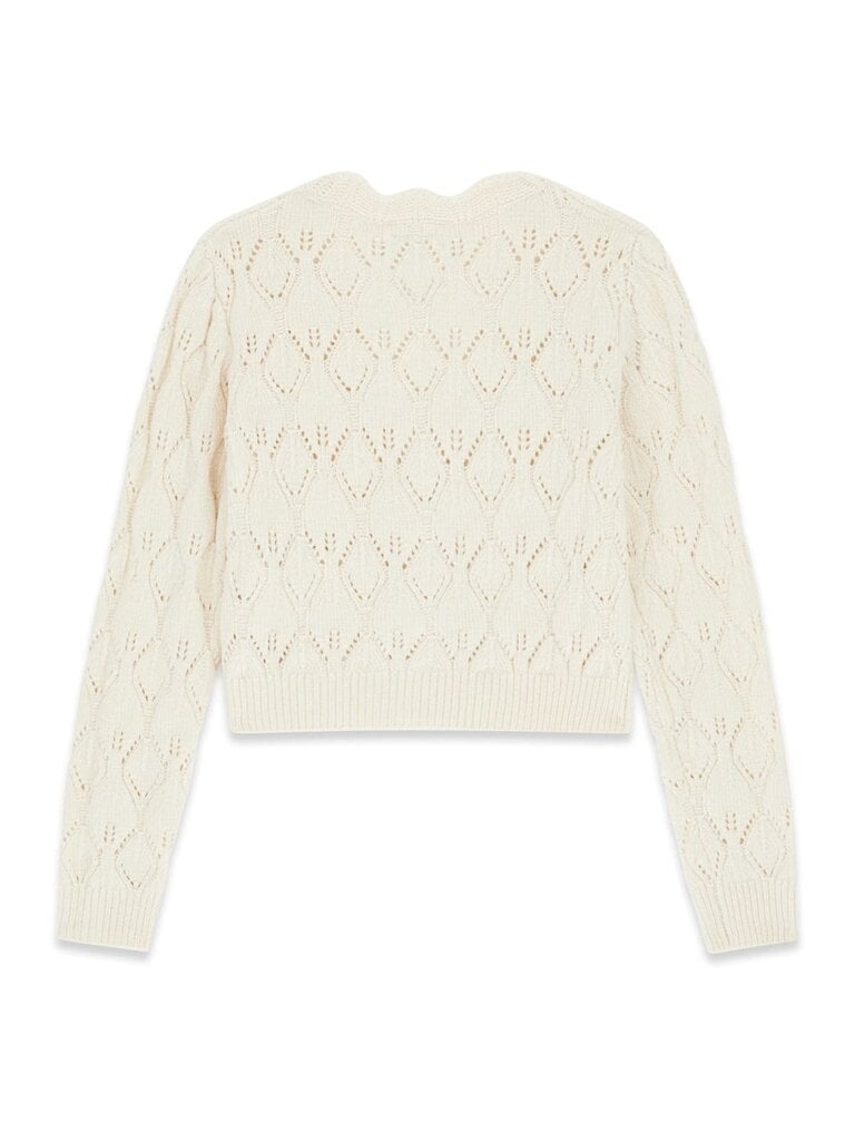 Guess J6YR08 Z0840 Cardigan cream white
