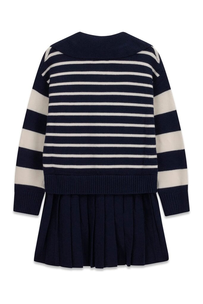 Guess J6BK17 Z1302 Sweater dress stripes