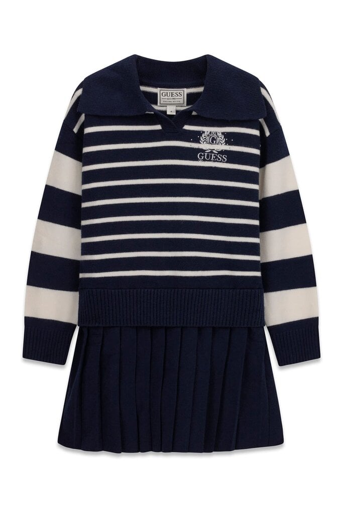 Guess J6BK17 Z1302 Sweater dress stripes