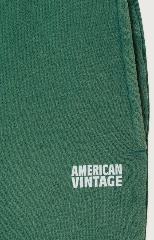 American Vintage KIZU05AH26 Jogging droit cedre vintage