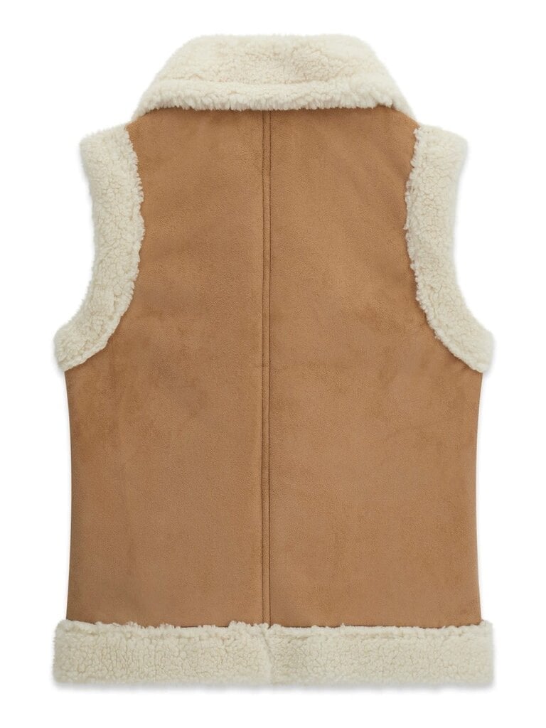 Guess J6YL15 W2630 Suede vest Desert storm