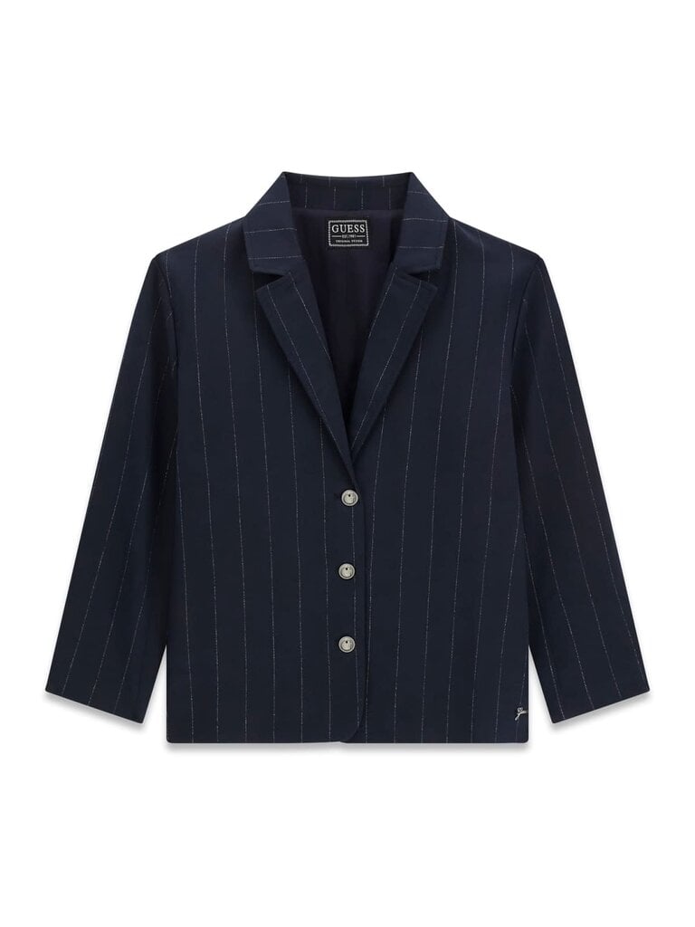 Guess J6BN03 W4083 Relaxed blazer pinstripe lurex