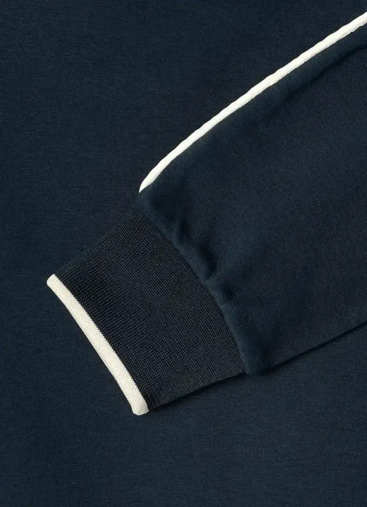 Hackett HK5800067 Hoody Badge 595 NAVY