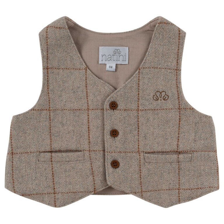 Natini 1830-14438-0006 Spencer Cas Square Beige