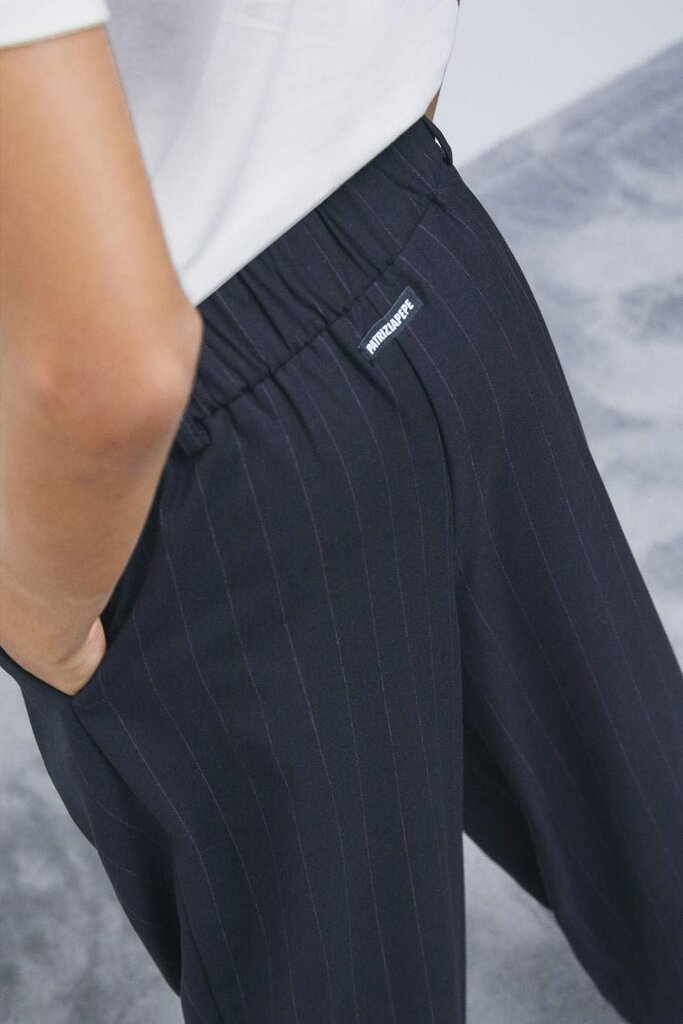 7P0036/C0232 J360 Pantalon gessato blue