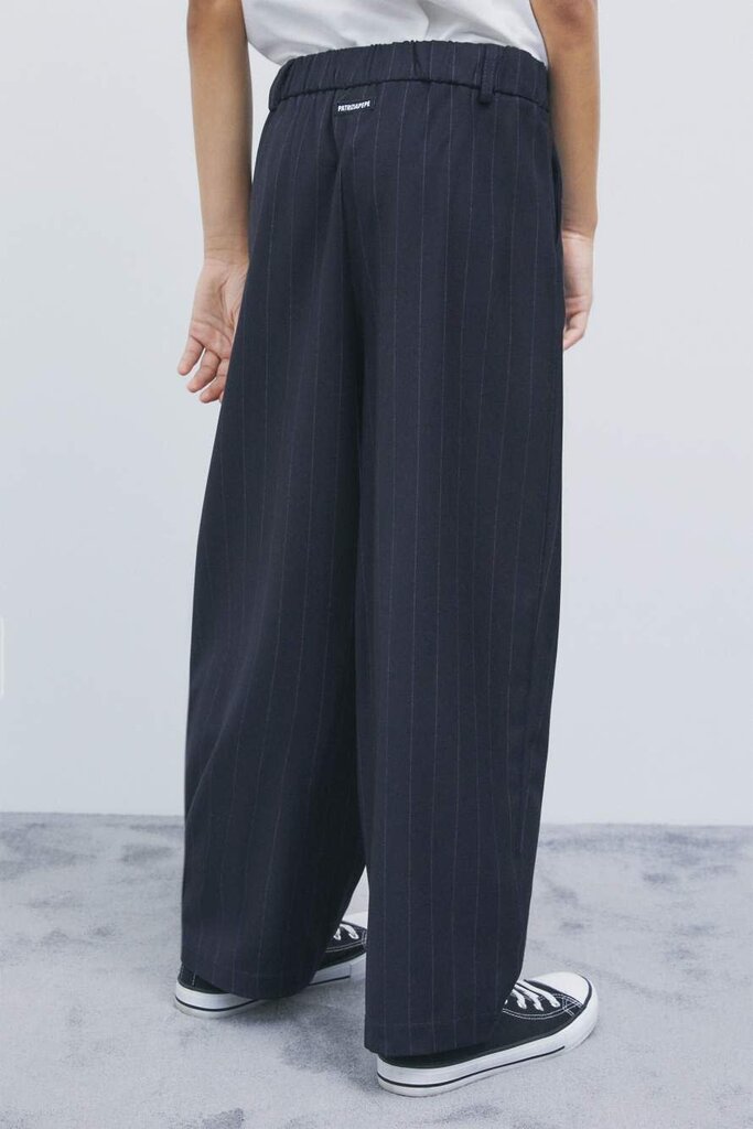 7P0036/C0232 J360 Pantalon gessato blue