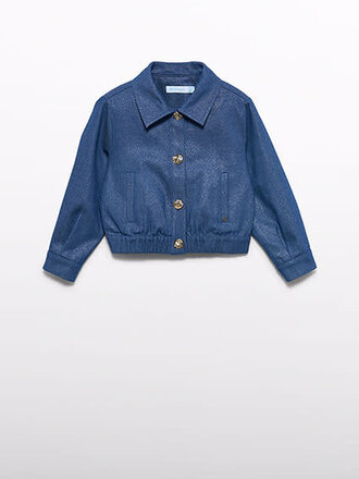 Abel & Lula Shiny denim jacket 006 Blue