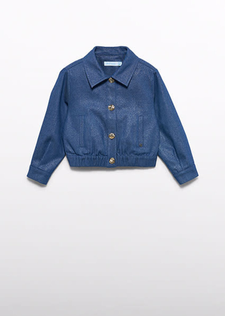 Abel & Lula Shiny denim jacket 006 Blue