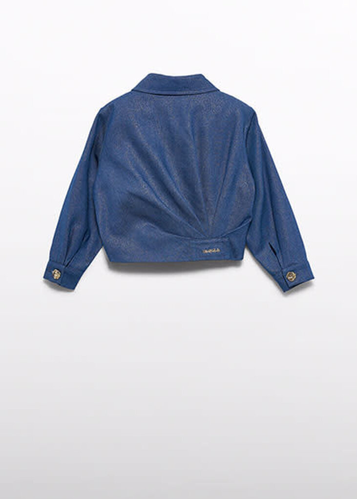 Abel & Lula Shiny denim jacket 006 Blue