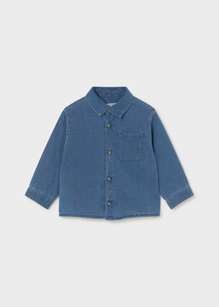 Mayoral 2109 L/s denim shirt 002 Medium