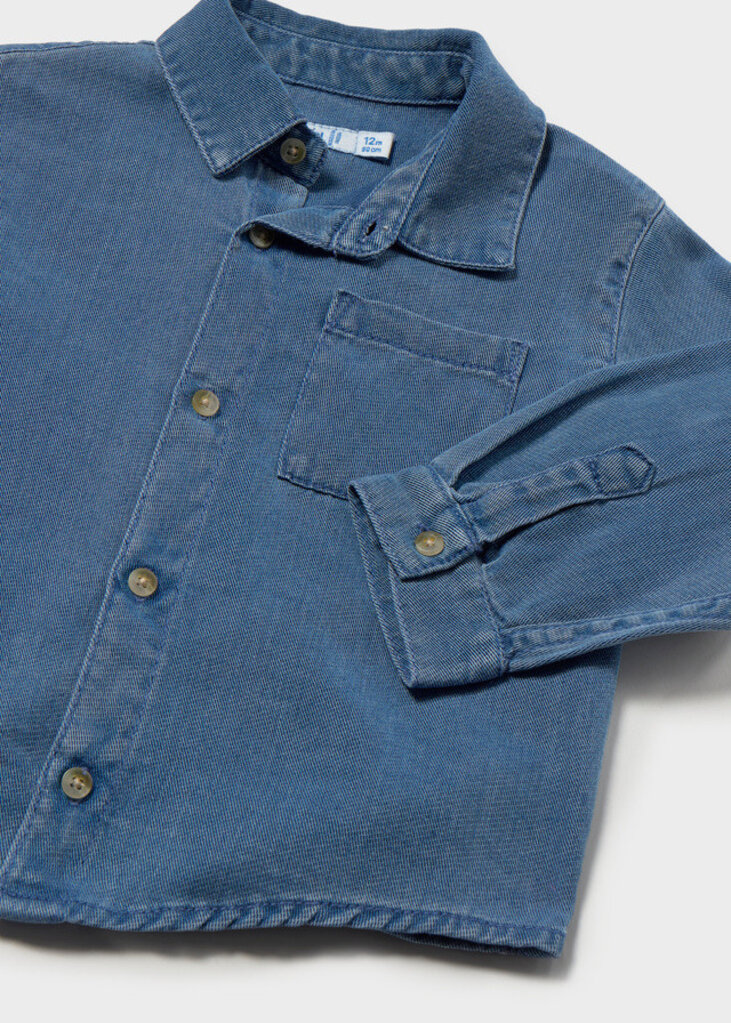 Mayoral 2109 L/s denim shirt 002 Medium