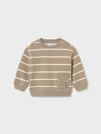 Mayoral 2416 Patterned pullover 097 H. Truffle