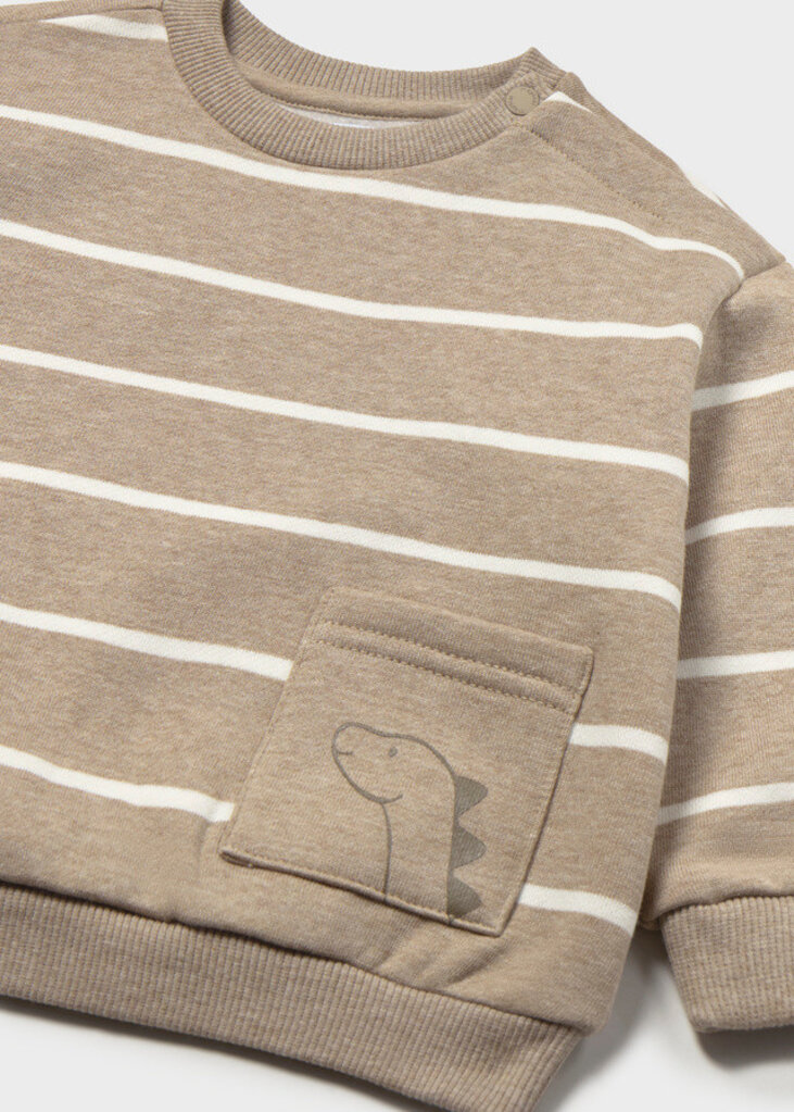Mayoral 2416 Patterned pullover 097 H. Truffle