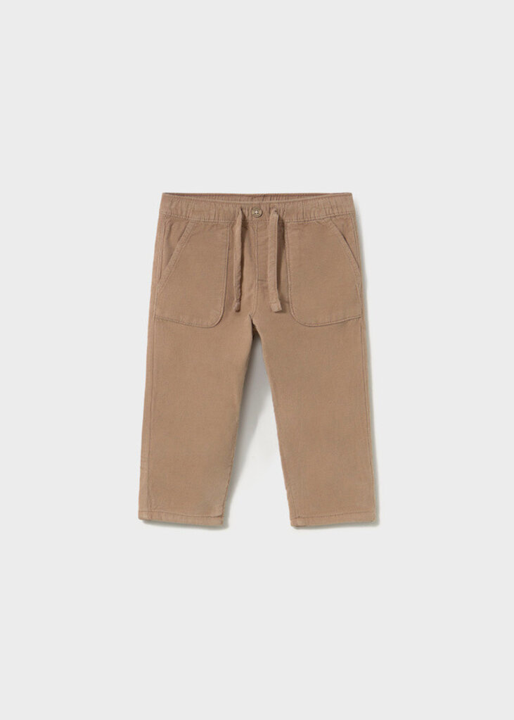 Mayoral 2546 Micro-cord lined trousers 077 Truffle