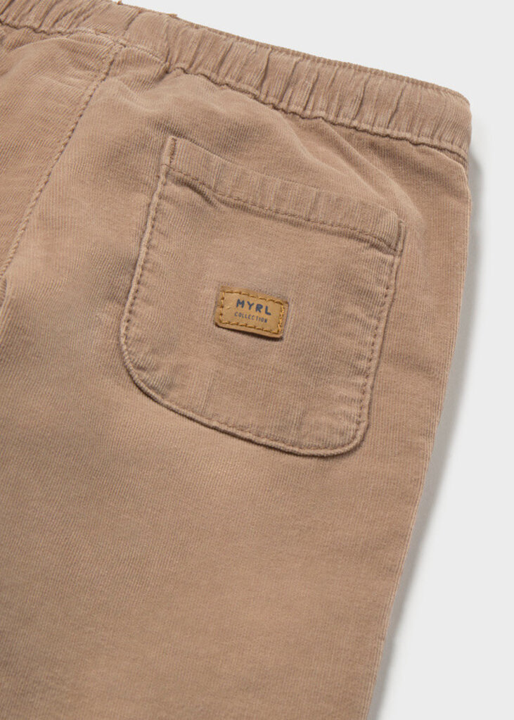 Mayoral 2546 Micro-cord lined trousers 077 Truffle