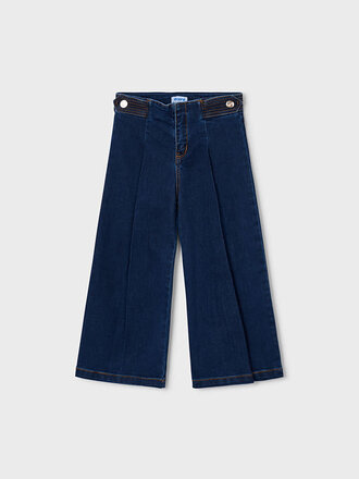 Mayoral 4523 Wide leg denim pants 061 super dark