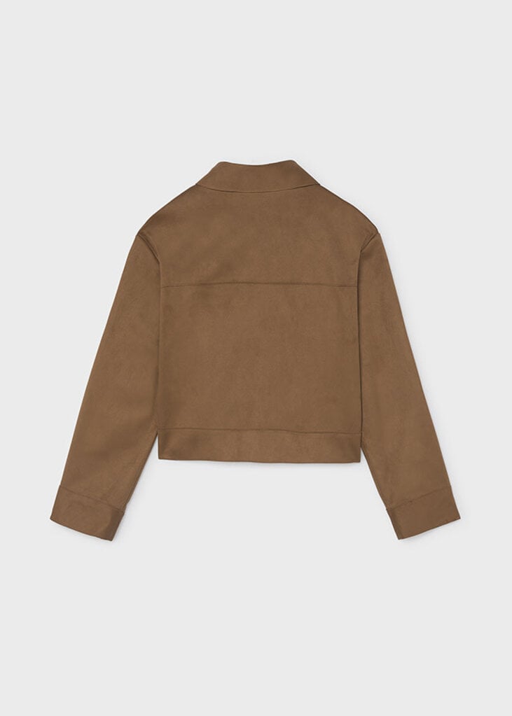 Mayoral 7436 Suede jacket 004 caramel