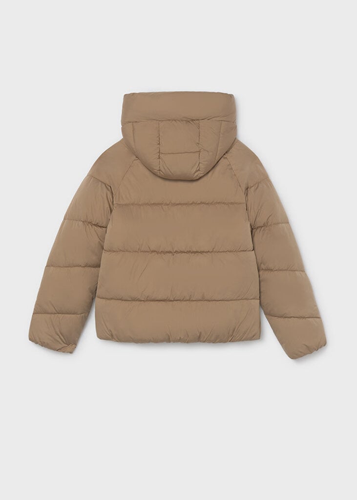 Mayoral 7444 Puffer jacket peach 086 camel