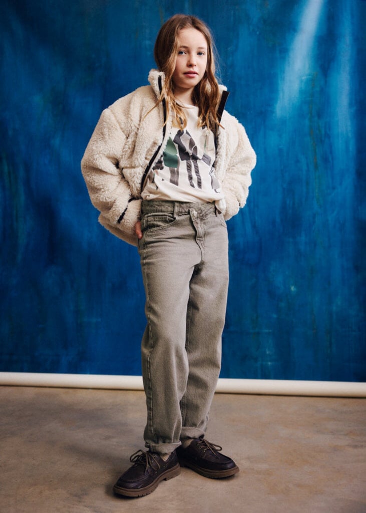 Mayoral 7526 Barrel twill pants 096 seaweed