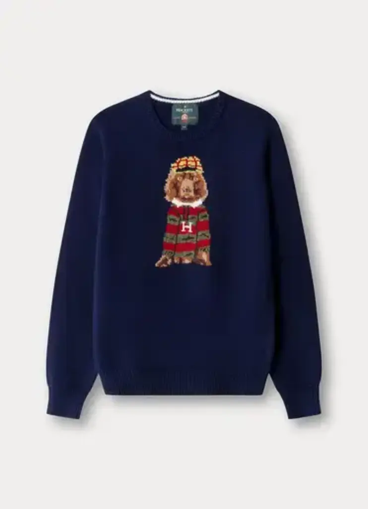 Hackett HK7000021 Knitwear Harry Crew 584 Old Nav