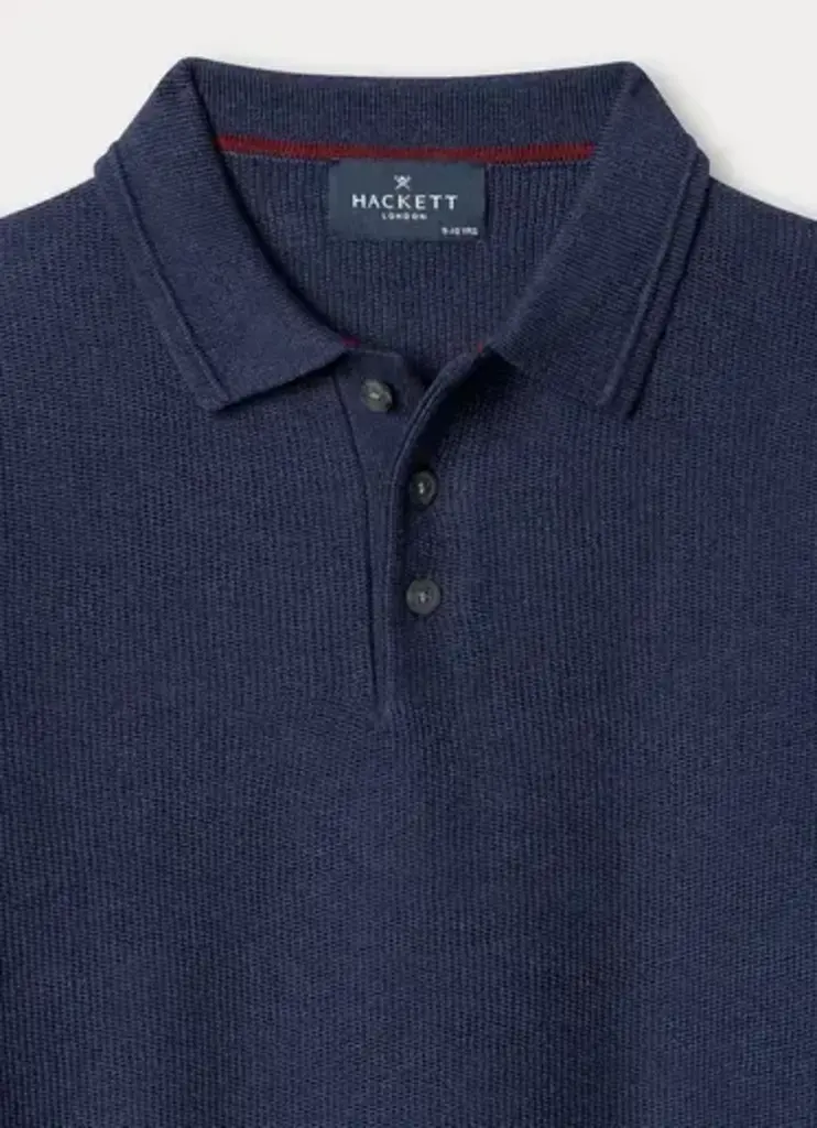 Hackett HK7000024 Polo Honeycomb LS 584 Old Nav