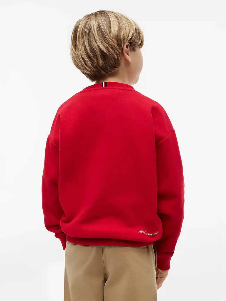 Tommy Hilfiger KB10594 Outline graphic sweat XLG primary red