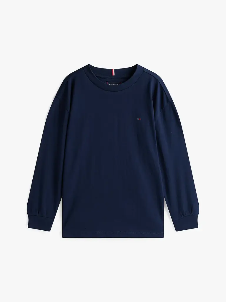 Tommy Hilfiger KB09846 Essential t-shirt ls C1G navy