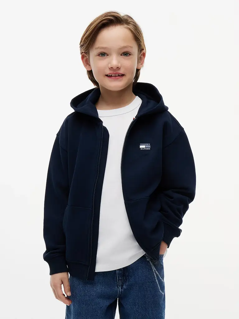 Tommy Hilfiger KB10553 Flag hoodieC1G navy