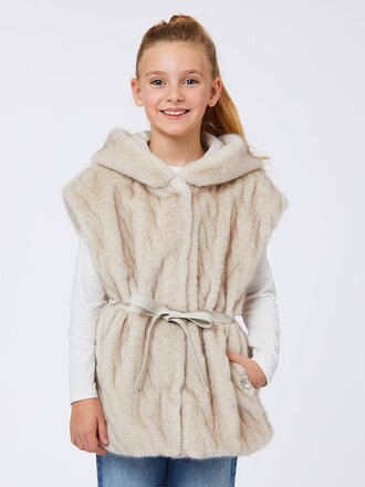 Liu Jo GF6004 E1103 Giaccone mini me W9869 beige