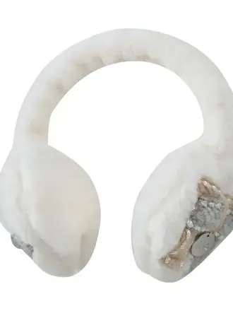 Natini 2930-14615-0005 Earmuffs Double Bow Offwh.